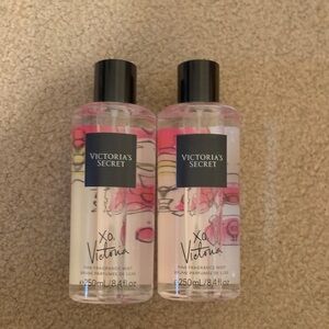 Victoria's Secret Xo, Victoria Fragrance Mist - Pink and White